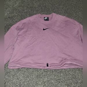 Nike cropped sweatshirt